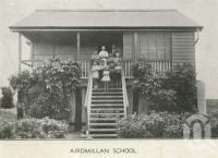 <span class="caption-caption">Airdmillan School</span>, 1939. <br />Newspaper, collection of <span class="caption-contributor">John Young</span>.