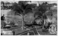 <span class="caption-caption">Cascades Tea Gardens, Indooroopilly,  Brisbane</span>, c1930s-c1940s. <br />Photographic collection, <span class="caption-contributor">Queensland State Archives</span>.