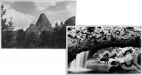 <span class="caption-caption">Egg Rock on Yauns Property and Natural Bridge, Numinbah Valley</span>, c1930s-c1940s. <br />Photographic collection, <span class="caption-contributor">Queensland State Archives</span>.