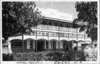 <span class="caption-caption">Lounge Hotel Pacific, Esplanade, Cairns</span>, c1930s-c1940s. <br />Photographic collection, <span class="caption-contributor">Queensland State Archives</span>.