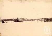 <span class="caption-caption">Albion during flood</span>, 1893. <br />Photograph, collection of <span class="caption-contributor">Fryer Library, UQ</span>.