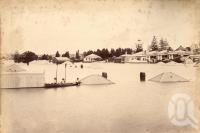<span class="caption-caption">Milton during flood</span>, 1893. <br />Photograph, collection of <span class="caption-contributor">Fryer Library, UQ</span>.