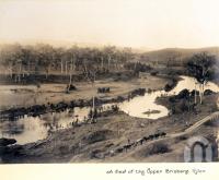 <span class="caption-caption">A view of the Upper Brisbane River</span>, date unknown. <br />Photograph, collection of <span class="caption-contributor">Mobsby Collection, Fryer Library, UQ</span>.
