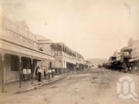 <span class="caption-caption">Mosman Street, Charters Towers</span>, 1890. <br />Photograph, collection of <span class="caption-contributor">Richardson Collection, Fryer Library, UQ</span>.