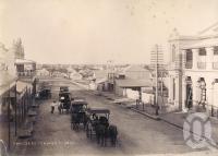 <span class="caption-caption">Bow Street, Charters Towers</span>, 1893. <br />Photograph, collection of <span class="caption-contributor">Richardson Collection, Fryer Library, UQ</span>.