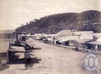 <span class="caption-caption">Charlotte Street, Cooktown</span>, 1890. <br />Photograph, collection of <span class="caption-contributor">Richardson Collection, Fryer Library, UQ</span>.