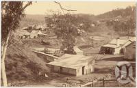 <span class="caption-caption">Mount Morgan</span>, 1892. <br />Photograph, collection of <span class="caption-contributor">Richardson Collection, Fryer Library, UQ</span>.
