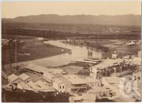 <span class="caption-caption">Ross Creek, South Townsville</span>, 1888. <br />Photograph, collection of <span class="caption-contributor">Richardson Collection, Fryer Library, UQ</span>.