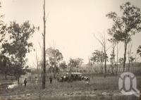 <span class="caption-caption">Upper Burnett, view near Mulgeldie (Mulgildie)</span>, 1921-1922. <br />Photograph, collection of <span class="caption-contributor">Gillies Collection, Fryer Library, UQ</span>.