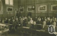 <span class="caption-caption">Hughenden State School boys class</span>, 1932. <br />Photograph, collection of <span class="caption-contributor">Megan Young</span>.