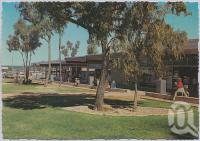 <span class="caption-caption">Shopping Centre, Moranbah</span>, c1970-2000. <br />Postcard, collection of <span class="caption-contributor">Murray Views Collection</span>.