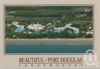 <span class="caption-caption">Aerial view showing the Sheraton Mirage on Four Mile Beach, Port Douglas</span>, c1970-2000. <br />Postcard, collection of <span class="caption-contributor">Murray Views Collection</span>.
