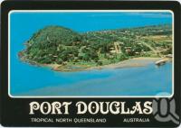 <span class="caption-caption">Aerial view of Island Point and Port Douglas, Captain Cook Highway</span>, c1970-2000. <br />Postcard, collection of <span class="caption-contributor">Murray Views Collection</span>.