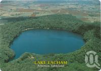 <span class="caption-caption">Aerial view, Lake Eacham, Atherton Tableland</span>, c1970-2000. <br />Postcard, collection of <span class="caption-contributor">Murray Views Collection</span>.