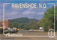 <span class="caption-caption">The main street, Ravenshoe</span>, c1970-2000. <br />Postcard, collection of <span class="caption-contributor">Murray Views Collection</span>.