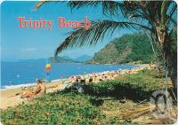 <span class="caption-caption">This beach is a popular recreation reserve just north of Cairns, Trinity Beach, Cook Highway</span>, c1970-2000. <br />Postcard, collection of <span class="caption-contributor">Murray Views Collection</span>.