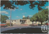 <span class="caption-caption">Civic Centre, Chinchilla</span>, c1970-2000. <br />Postcard, collection of <span class="caption-contributor">Murray Views Collection</span>.