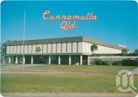 <span class="caption-caption">Shire Hall, Jane Street, Cunnamulla</span>, c1970-2000. <br />Postcard, collection of <span class="caption-contributor">Murray Views Collection</span>.
