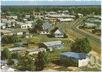 <span class="caption-caption">View of town from water tower, Cunnamulla</span>, c1970-2000. <br />Postcard, collection of <span class="caption-contributor">Murray Views Collection</span>.