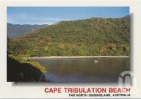 <span class="caption-caption">The peace and tranquility of Cape Tribulation Beach, in the morning light</span>, c1970-2000. <br />Postcard, collection of <span class="caption-contributor">Murray Views Collection</span>.