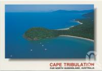 <span class="caption-caption">The crystal clear blue Coral Sea meets the lush rainforest of Cape Tribulation, providing safe anchorage</span>, c1970-2000. <br />Postcard, collection of <span class="caption-contributor">Murray Views Collection</span>.