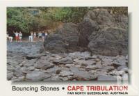 <span class="caption-caption">The Bouncing Stones, Thornton Beach, Cape Tribulation</span>, c1970-2000. <br />Postcard, collection of <span class="caption-contributor">Murray Views Collection</span>.