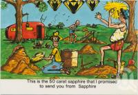 <span class="caption-caption">The Shaft, Quality Cut and Rough, BN Richardson, Sapphire</span>, c1970-2000. <br />Postcard, collection of <span class="caption-contributor">Murray Views Collection</span>.