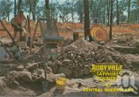<span class="caption-caption">Fossicker at work, reward, Central Queensland</span>, c1970-2000. <br />Postcard, collection of <span class="caption-contributor">Murray Views Collection</span>.