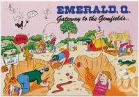 <span class="caption-caption">Emerald, Gateway to the Gemfields</span>, c1970-2000. <br />Postcard, collection of <span class="caption-contributor">Murray Views Collection</span>.