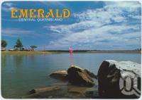 <span class="caption-caption">Fairbairn Dam, Emerald</span>, c1970-2000. <br />Postcard, collection of <span class="caption-contributor">Murray Views Collection</span>.