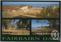 <span class="caption-caption">Fairbairn Dam, Emerald</span>, c1970-2000. <br />Postcard, collection of <span class="caption-contributor">Murray Views Collection</span>.