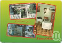 <span class="caption-caption">Pioneer Cottage, Entrance, Parlour, Kitchen, Emerald</span>, c1970-2000. <br />Postcard, collection of <span class="caption-contributor">Murray Views Collection</span>.