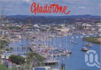 <span class="caption-caption">Picturesque Auckland Creek, scene of the finish of the famous Brisbane to Gladstone Yacht Race and the Easter Aquatic Carnival, Gladstone</span>, c1970-2000. <br />Postcard, collection of <span class="caption-contributor">Murray Views Collection</span>.