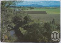 <span class="caption-caption">Looking towards Gatton, featuring rich farmlands of the Lockyer Valley</span>, c1970-2000. <br />Postcard, collection of <span class="caption-contributor">Murray Views Collection</span>.