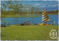<span class="caption-caption">Lake Clarendon, a popular picnic area, is a flora and fauna reserve, Gatton</span>, c1970-2000. <br />Postcard, collection of <span class="caption-contributor">Murray Views Collection</span>.