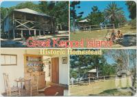 <span class="caption-caption">Historic Homestead, Great Keppel Island</span>, c1970-2000. <br />Postcard, collection of <span class="caption-contributor">Murray Views Collection</span>.