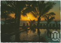 <span class="caption-caption">Sunset at the pool, Great Keppel Island</span>, c1970-2000. <br />Postcard, collection of <span class="caption-contributor">Murray Views Collection</span>.
