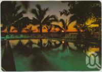 <span class="caption-caption">Sunset at the pool, Great Keppel Island</span>, c1970-2000. <br />Postcard, collection of <span class="caption-contributor">Murray Views Collection</span>.