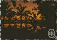 <span class="caption-caption">Tropical Sunset, Great Keppel Island</span>, c1970-2000. <br />Postcard, collection of <span class="caption-contributor">Murray Views Collection</span>.