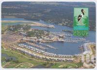 <span class="caption-caption">Aerial View, Sanctuary Cove</span>, c1970-2000. <br />Postcard, collection of <span class="caption-contributor">Murray Views Collection</span>.