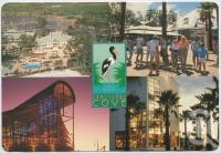 <span class="caption-caption">Hyatt Regency - Marine Village - Yacht Club - Brewery, Sanctuary Cove</span>, c1970-2000. <br />Postcard, collection of <span class="caption-contributor">Murray Views Collection</span>.
