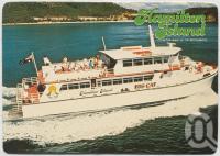 <span class="caption-caption">Big Cat, Hamilton Island, In the heart of the Whitsundays, Great Barrier Reef</span>, c1970-2000. <br />Postcard, collection of <span class="caption-contributor">Murray Views Collection</span>.