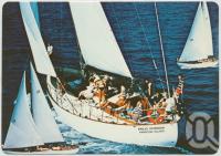 <span class="caption-caption">Hamilton Island House-guests sail the magnificent 60' Sloop "Banjo Paterson" to uninhabited islands in the Whitsundays</span>, c1970-2000. <br />Postcard, collection of <span class="caption-contributor">Murray Views Collection</span>.