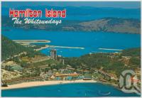 <span class="caption-caption">Aerial view, Hamilton Island</span>, c1970-2000. <br />Postcard, collection of <span class="caption-contributor">Murray Views Collection</span>.