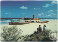 <span class="caption-caption">"Cherry Venture", Rainbow Beach</span>, c1970-2000. <br />Postcard, collection of <span class="caption-contributor">Murray Views Collection</span>.
