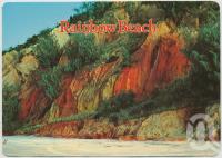 <span class="caption-caption">Coloured Sand Cliffs, Rainbow Beach</span>, c1970-2000. <br />Postcard, collection of <span class="caption-contributor">Murray Views Collection</span>.