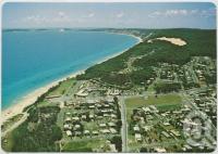 <span class="caption-caption">Rainbow Beach township looking south</span>, c1970-2000. <br />Postcard, collection of <span class="caption-contributor">Murray Views Collection</span>.