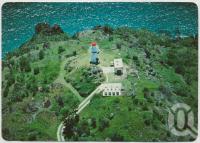 <span class="caption-caption">Double Island Point Lighthouse, built 1884, Rainbow Beach</span>, c1970-2000. <br />Postcard, collection of <span class="caption-contributor">Murray Views Collection</span>.