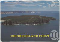 <span class="caption-caption">Aerial view of Double Island Point looking toward Rainbow Beach</span>, c1970-2000. <br />Postcard, collection of <span class="caption-contributor">Murray Views Collection</span>.