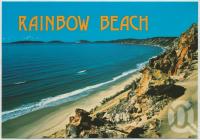 <span class="caption-caption">Carlo Sand blow looking towards Double Island Point, Rainbow Beach</span>, c1970-2000. <br />Postcard, collection of <span class="caption-contributor">Murray Views Collection</span>.